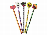 ハロウィン消しゴム付鉛筆
