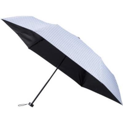 モノクロ和柄 晴雨兼用折りたたみ傘 36943
