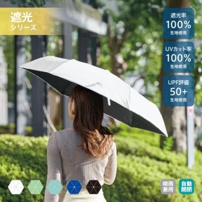 自動開閉遮光折りたたみ傘 （スムーズ収納タイプ）（ネイビー）/TU-0002