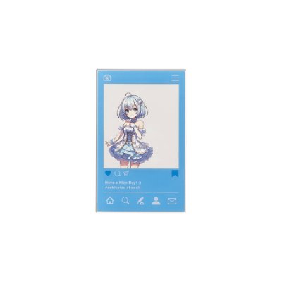 アクリルカード （1mm厚）　56×86mm