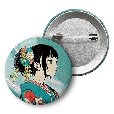 和紙風（安全ピン付）